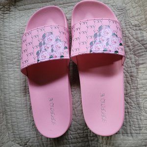 ALPHA KAPPA ALPHA SORORITY RUBBER SLIDES SIZE 11